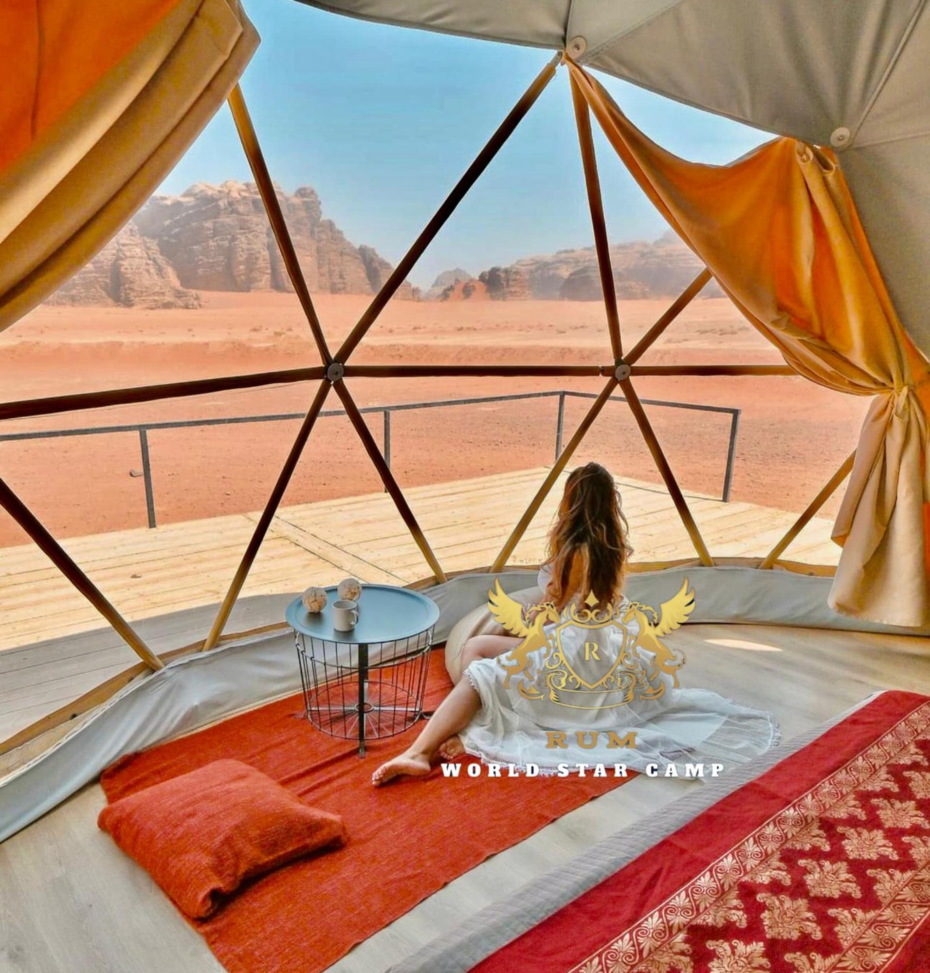 와디럼 Rum Mountain Luxury Camp 아파트 호텔 외부 사진